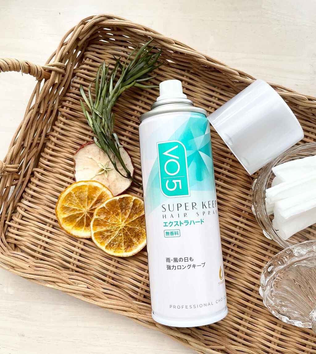 スーパーキープヘアスプレイ＜エクストラハード＞ 無香料/VO5/ヘアスプレーを使ったクチコミ（1枚目）