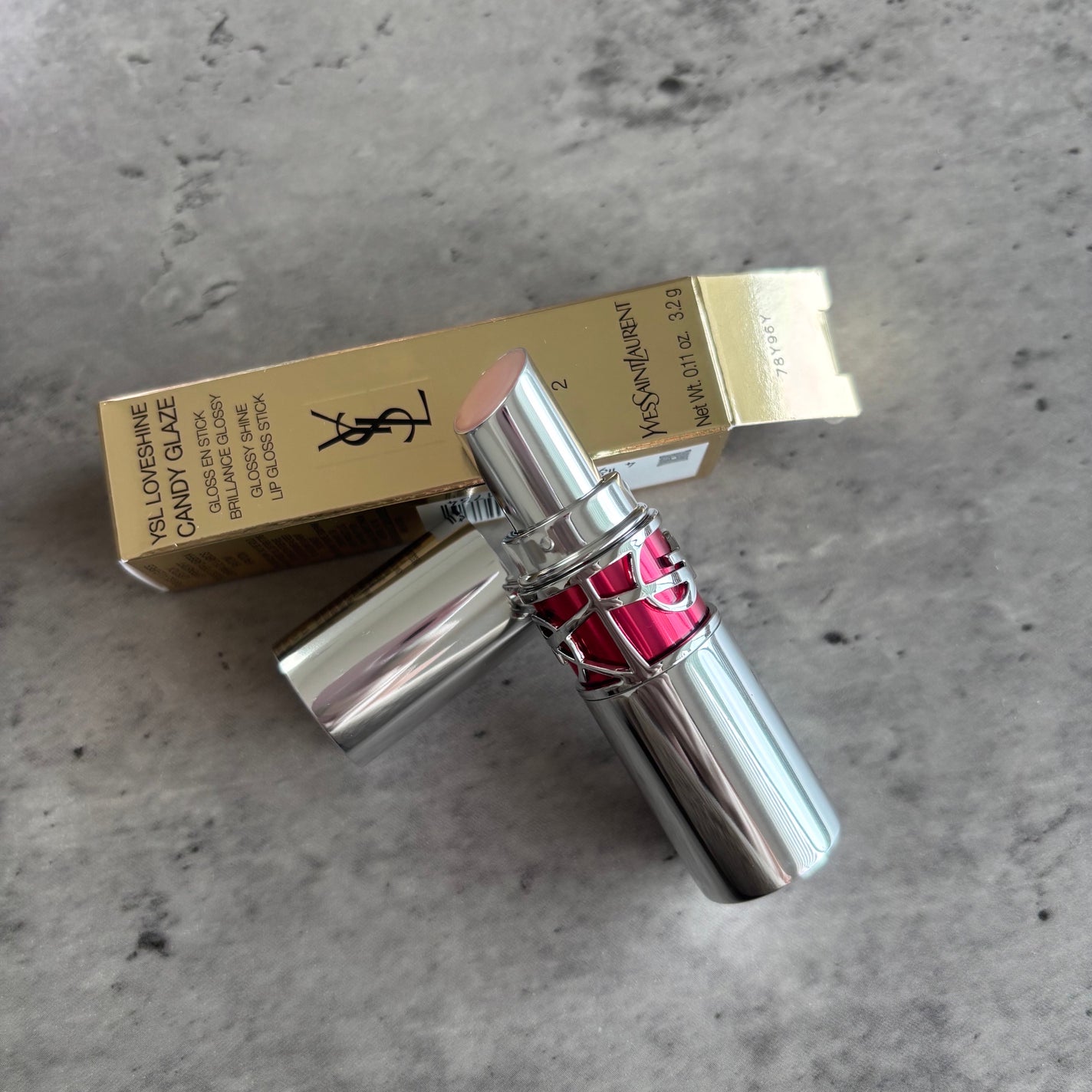 YSL ラブシャイン キャンディグレーズ/YVES SAINT LAURENT BEAUTE/口紅を使ったクチコミ(1枚目)