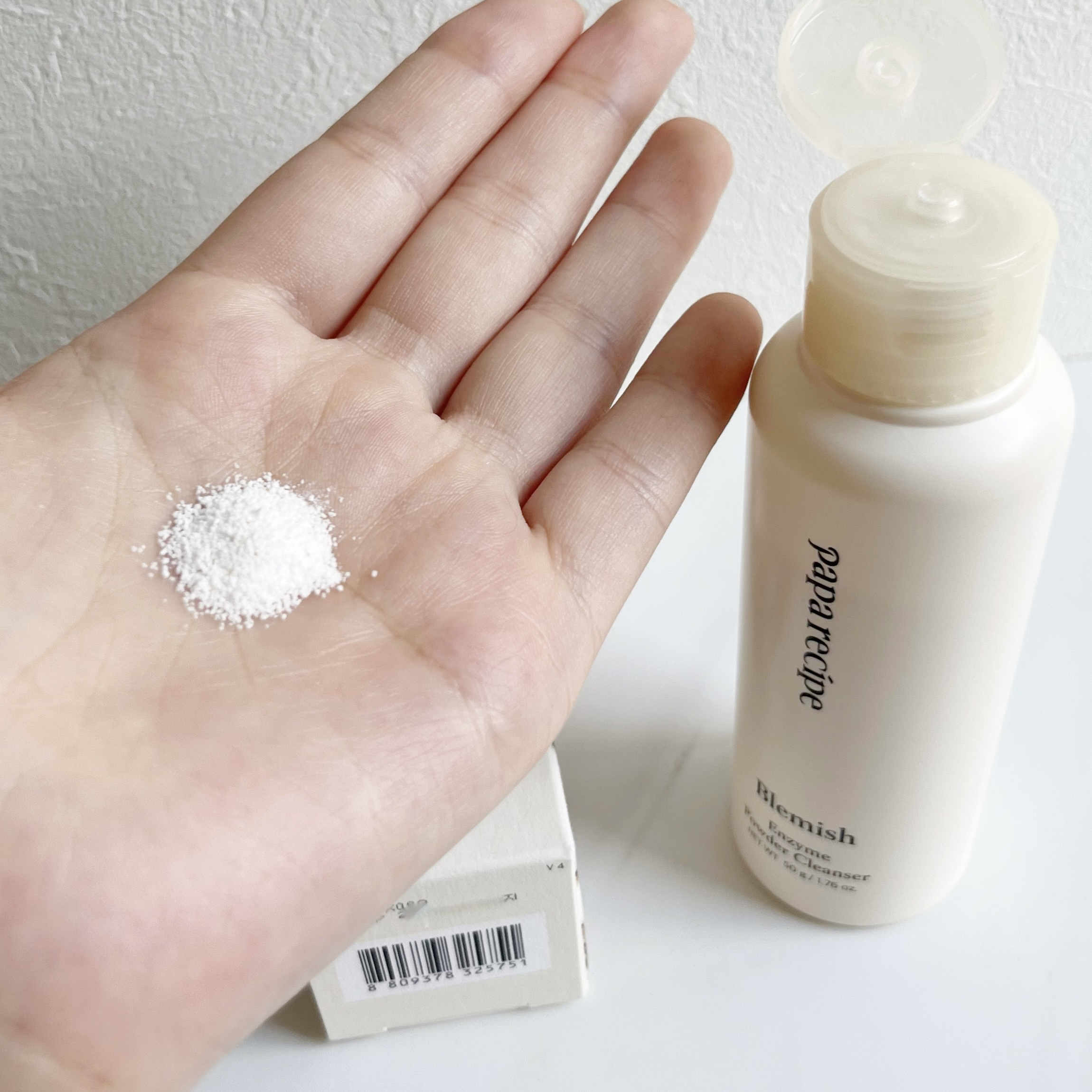 ブレミッシュ 酵素 洗顔パウダー/PAPA RECIPE/洗顔パウダーを使ったクチコミ（2枚目）