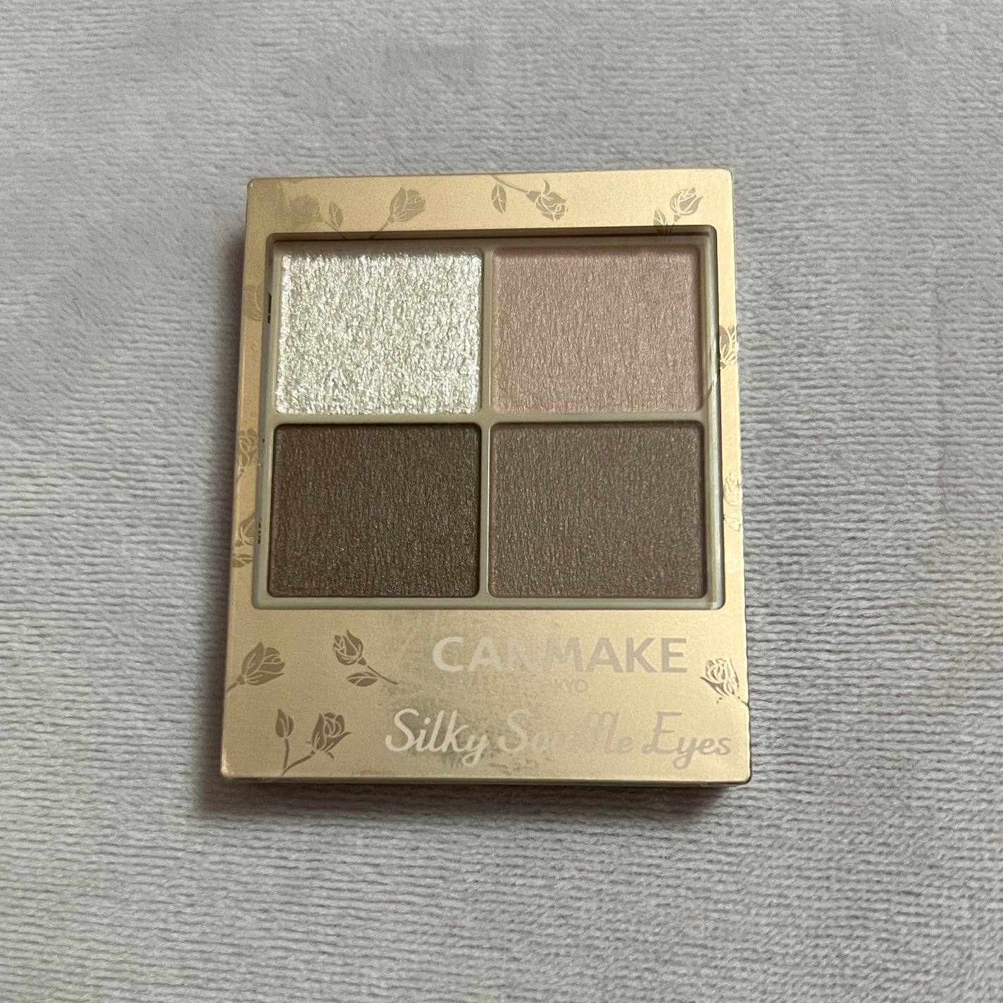 シルキースフレアイズ(マットタイプ)/キャンメイク/アイシャドウパレットを使ったクチコミ(1枚目)