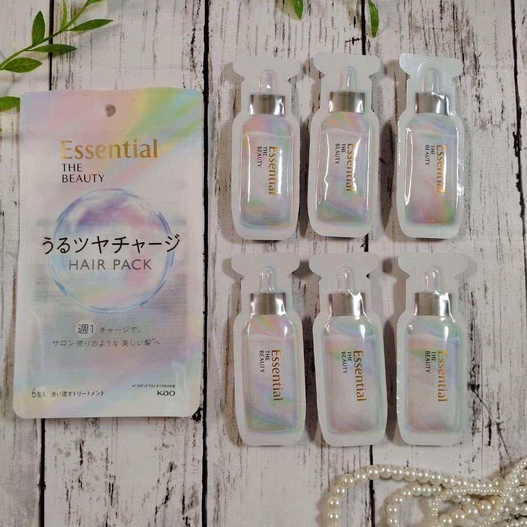 ザビューティ うるツヤチャージヘアパック/エッセンシャル/ヘアマスク・ヘアパックを使ったクチコミ(5枚目)