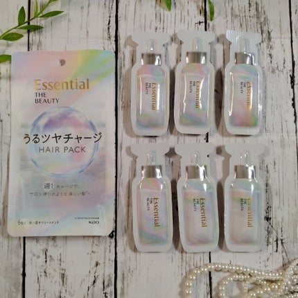 ザビューティ うるツヤチャージヘアパック/エッセンシャル/ヘアマスク・ヘアパックを使ったクチコミ(5枚目)