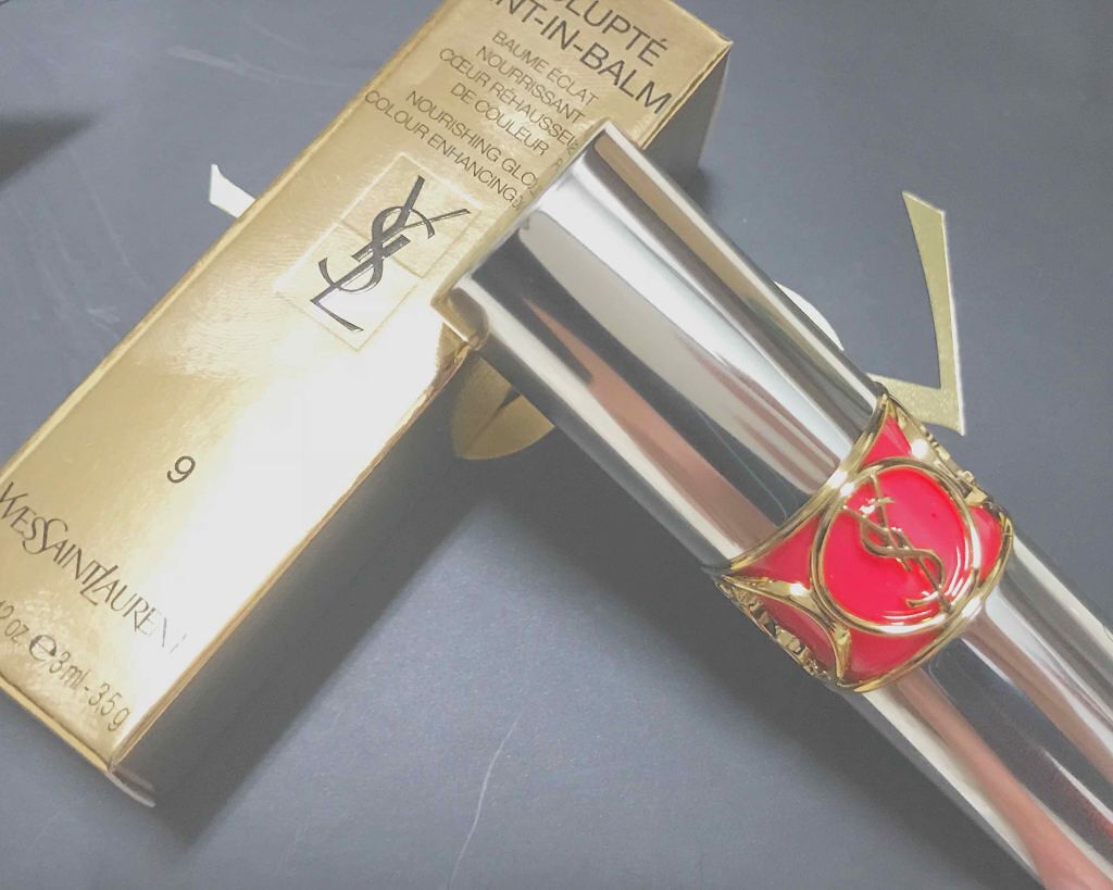 ヴォリュプテ ティントインバーム/YVES SAINT LAURENT BEAUTE/口紅を使ったクチコミ（1枚目）