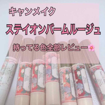 ステイオンバームルージュ/キャンメイク/口紅を使ったクチコミ(1枚目)