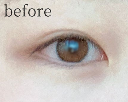 描くふたえアイライナー/CEZANNE/リキッドアイライナーを使ったクチコミ(3枚目)