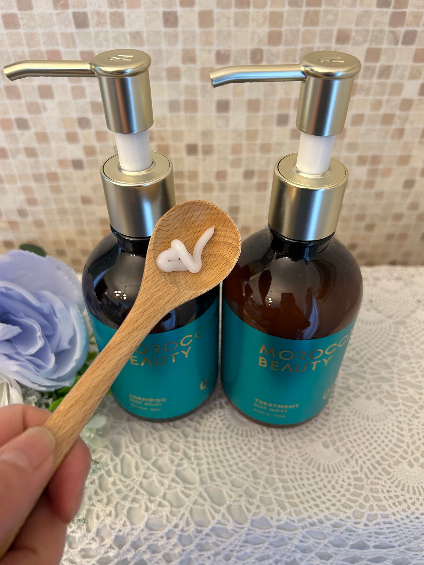 ディープモイスト シャンプー/ ヘアトリートメント/モロッカンビューティ/市販シャンプーを使ったクチコミ(3枚目)