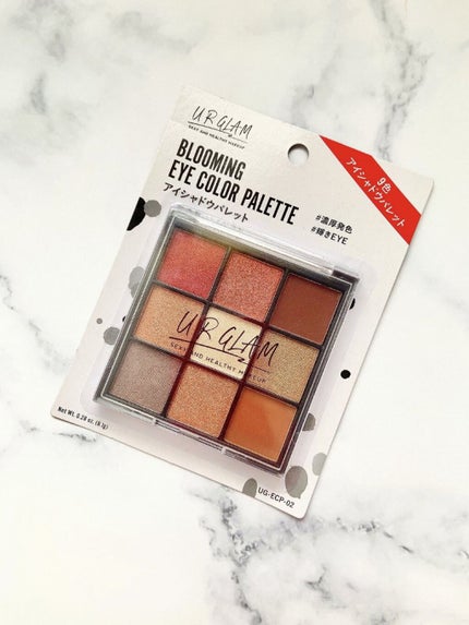 UR GLAM BLOOMING EYE COLOR PALETTE/U R GLAM/アイシャドウパレットを使ったクチコミ(1枚目)