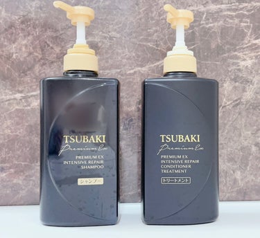 プレミアムＥＸ インテンシブリペア ＜シャンプー＞／コンディショナー＜ヘアトリートメント＞  シャンプー 490ml/TSUBAKI/シャンプー・コンディショナーを使ったクチコミ（1枚目）