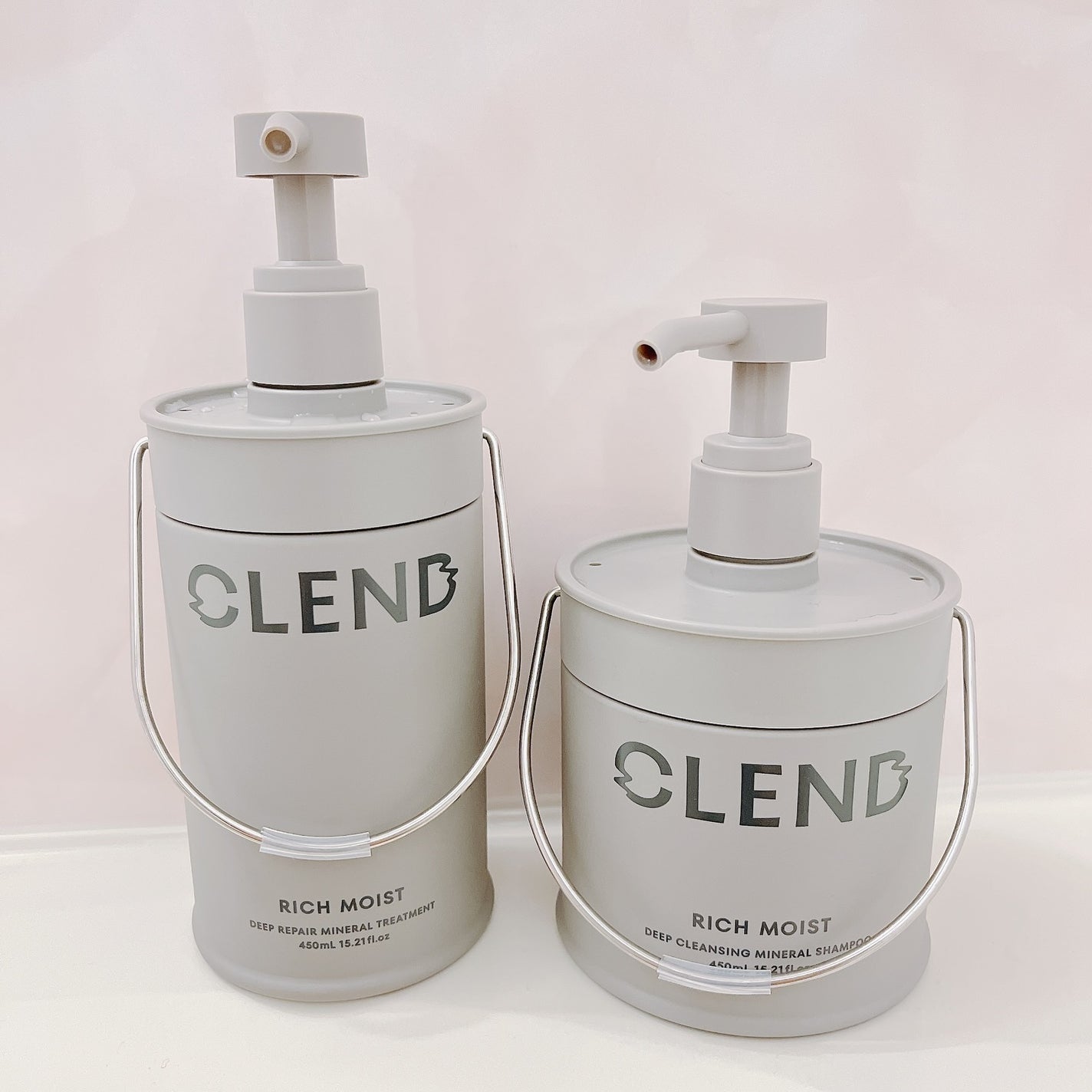 リッチモイスト ディープクレンジング ミネラル シャンプー/ディープリペア ミネラル トリートメント/CLEND/市販シャンプーを使ったクチコミ(1枚目)