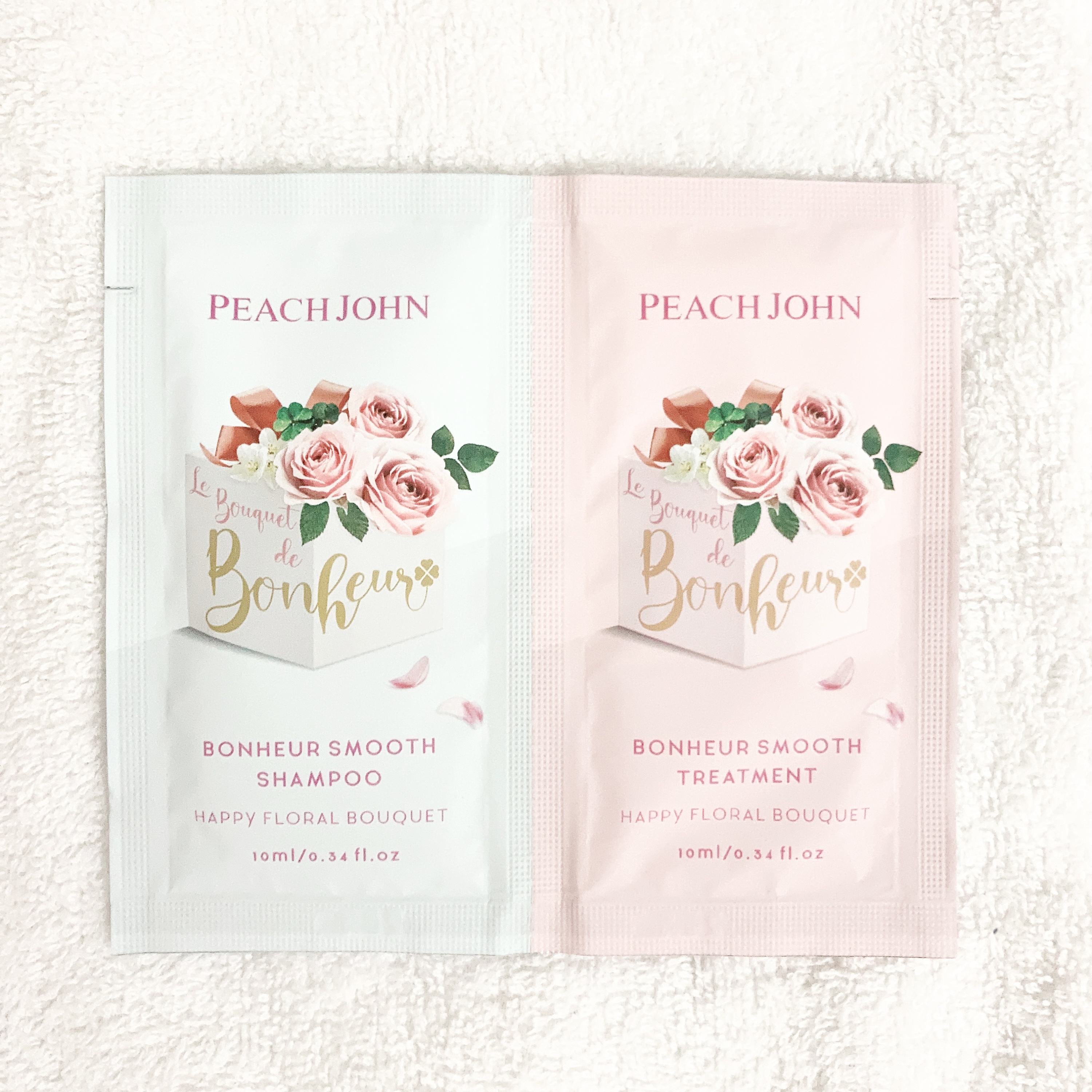 PEACH JOHN ボヌール スムースシャンプー／トリートメント