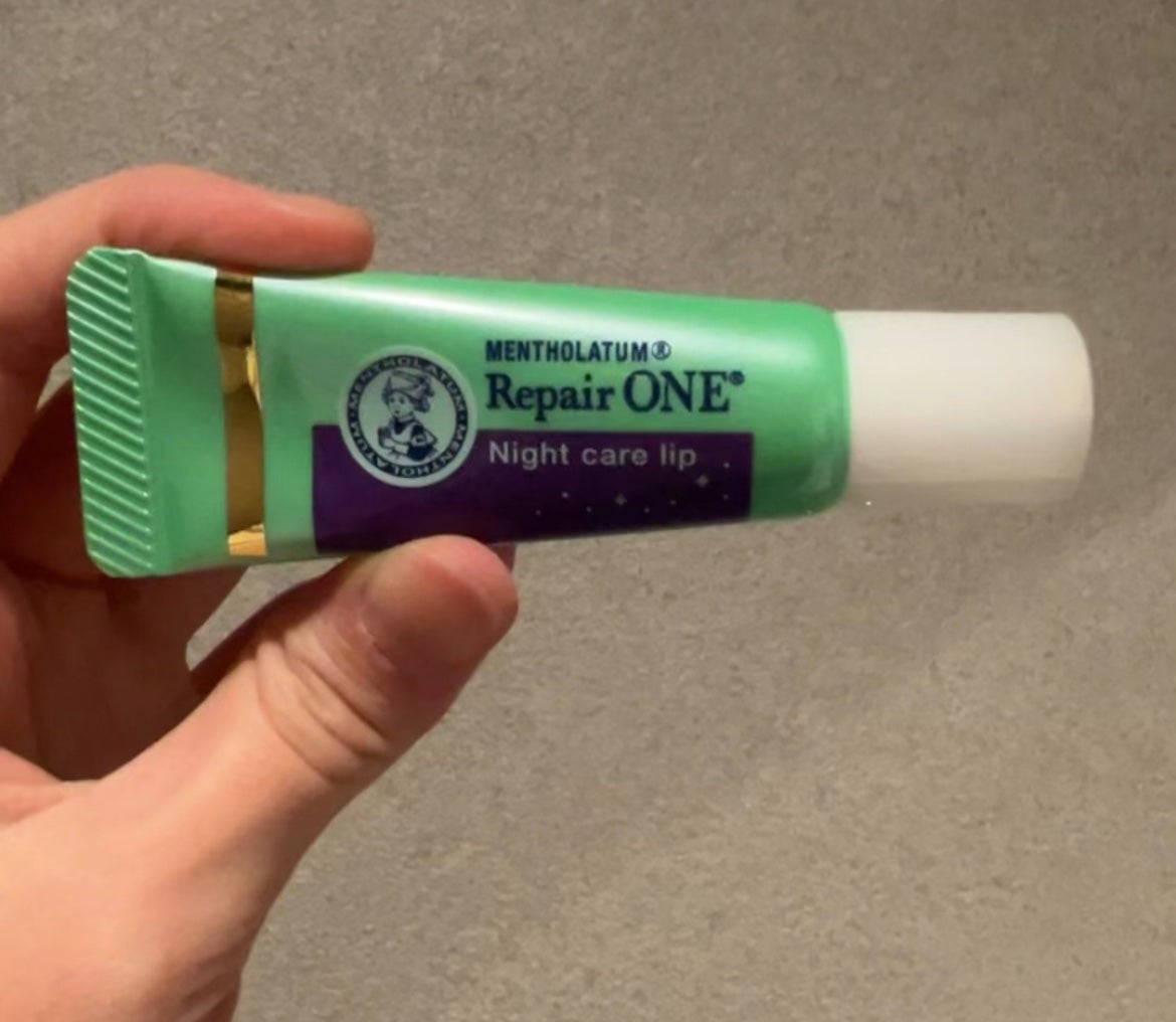 メンソレータム リペアワン ナイトケアリップ/メンソレータム/リップ美容液を使ったクチコミ(1枚目)