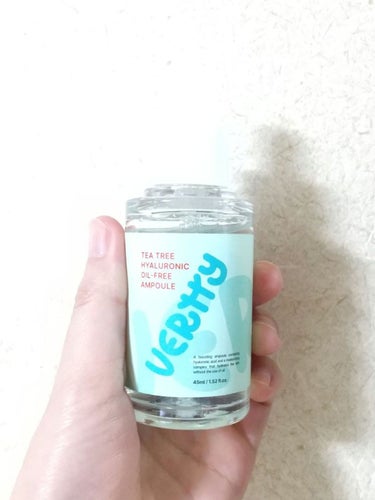 ティーツリーヒアルロン酸オイルフリーアンプル/Vertty/美容液を使ったクチコミ（1枚目）