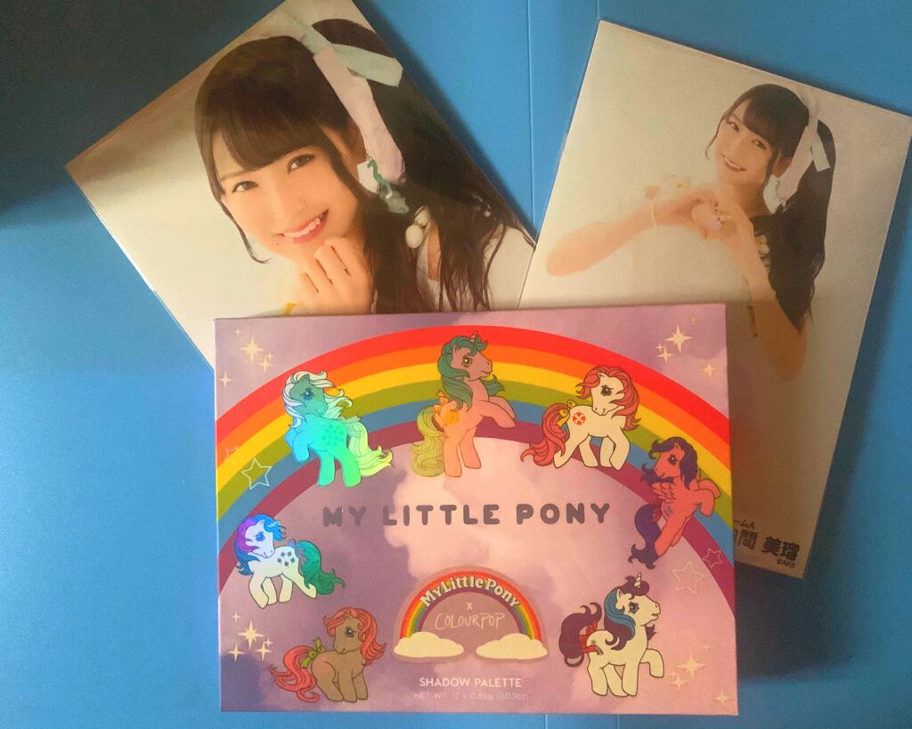 My Little Pony eyeshadow palette/ColourPop/アイシャドウパレットを使ったクチコミ（1枚目）