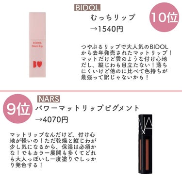 パワーマットリップピグメント/NARS/口紅を使ったクチコミ（2枚目）