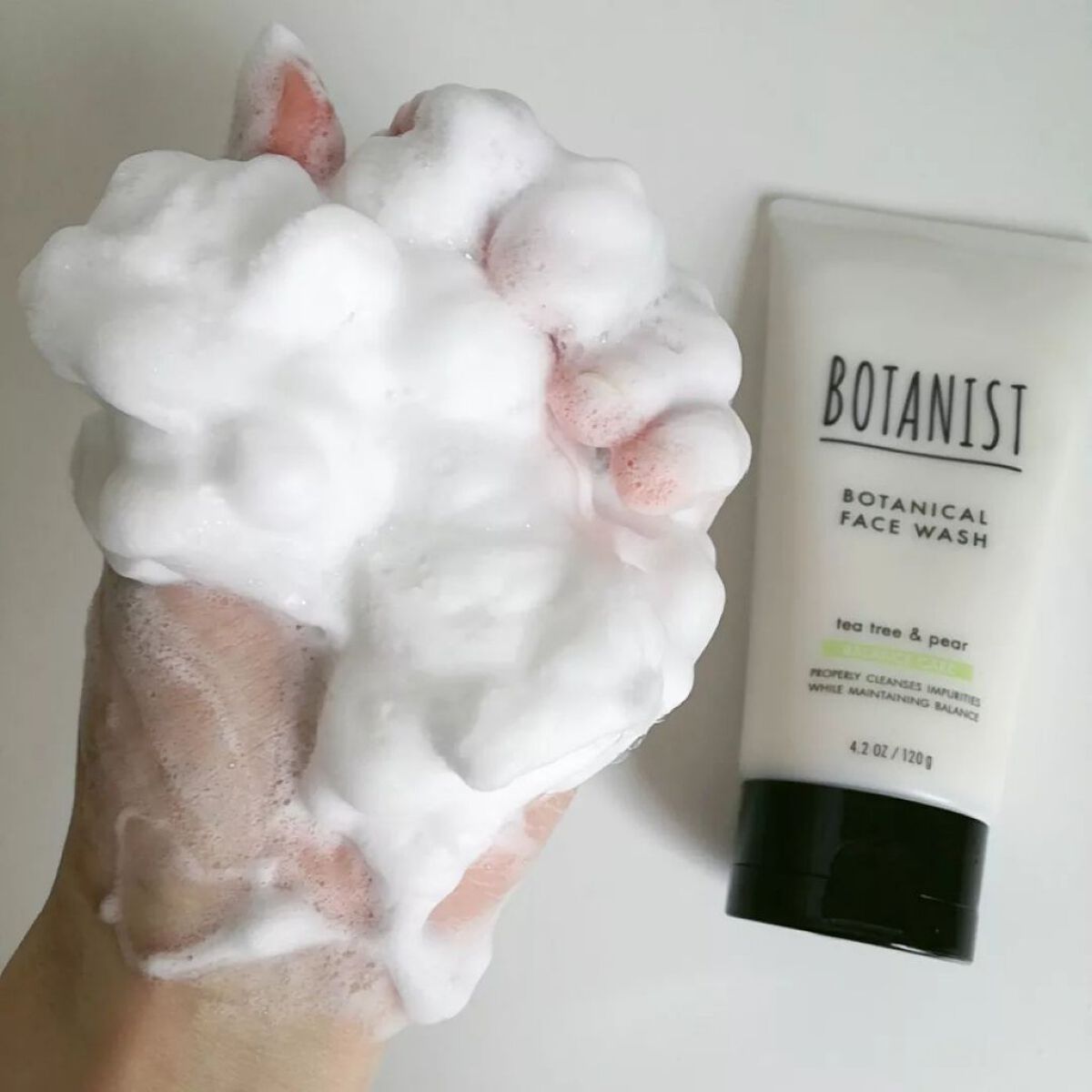ボタニカルフェイスウォッシュ バランスケア/BOTANIST/洗顔フォームを使ったクチコミ(3枚目)