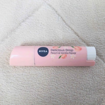 ニベア フレーバーリップ デリシャスドロップ ピーチの香り/ニベア/リップクリームを使ったクチコミ(1枚目)