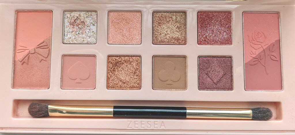 ZEESEA「ファンタジーパーク」12色アイシャドウパレット/ZEESEA/アイシャドウパレットを使ったクチコミ（2枚目）