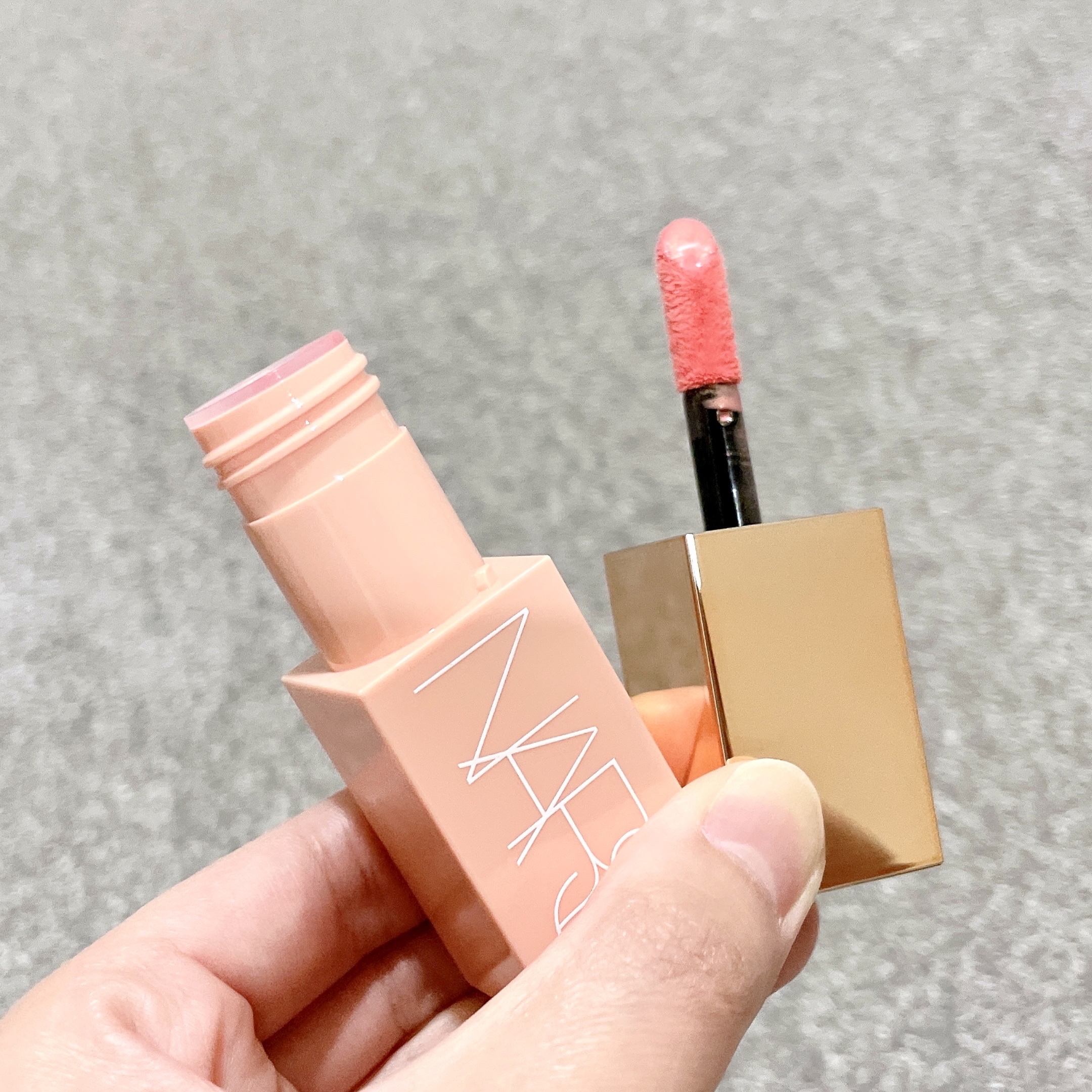  アフターグロー　リキッドブラッシュ/NARS/リキッドチークを使ったクチコミ（2枚目）