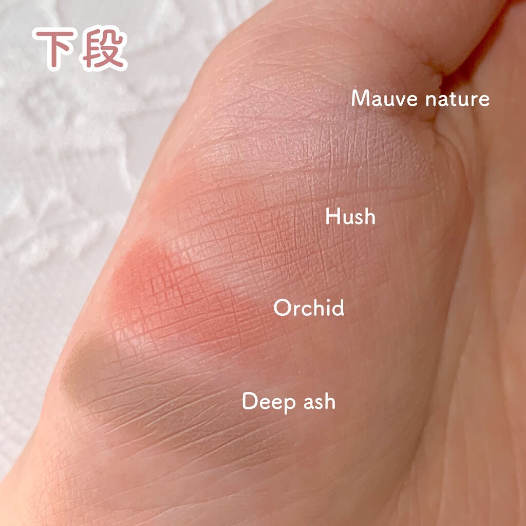 ミックスブラーリングアイパレット/wakemake/マルチパレットを使ったクチコミ(6枚目)