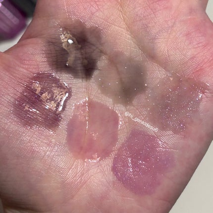 グラスティングウォーターグロス/rom&nd/リップグロスを使ったクチコミ(4枚目)