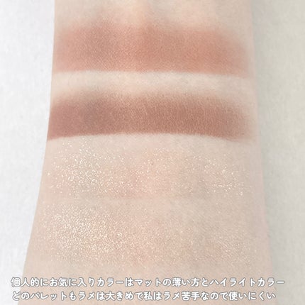 THE アイパレR/b idol/アイシャドウパレットを使ったクチコミ(5枚目)