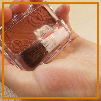 ナチュラル チークN/CEZANNE/パウダーチークを使ったクチコミ(3枚目)