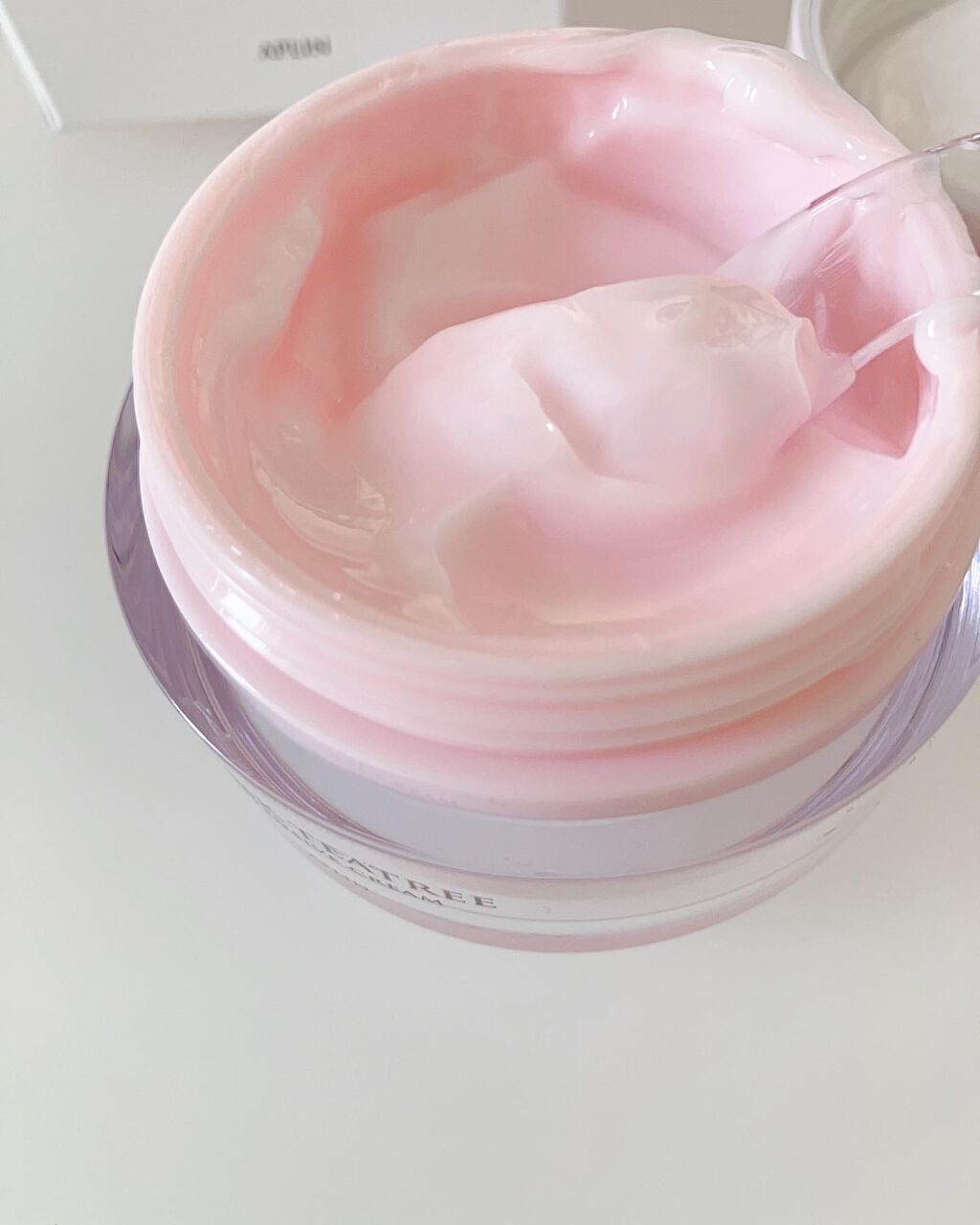 ピンクティーツリークリーム/APLIN/フェイスクリームを使ったクチコミ（3枚目）