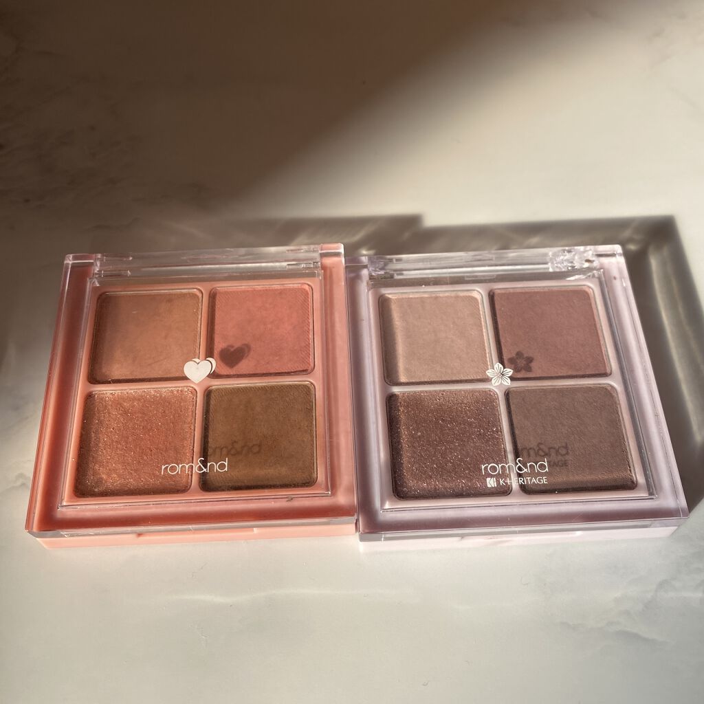 ベターザンアイズ/rom&nd/アイシャドウパレットを使ったクチコミ（1枚目）