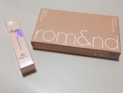 ベターザンパレット/rom&nd/アイシャドウパレットを使ったクチコミ(2枚目)