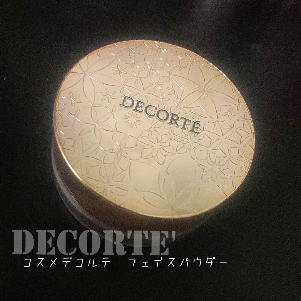 AQ MW フェイスパウダー/DECORTÉ/ルースパウダーを使ったクチコミ(1枚目)