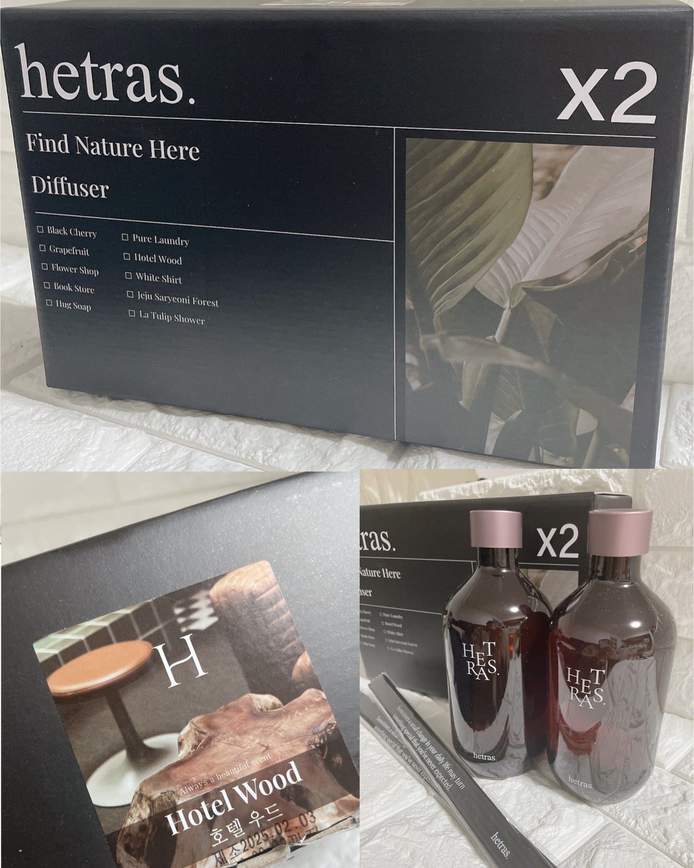プレミアムディフューザー/hetras/ルームフレグランスを使ったクチコミ(2枚目)