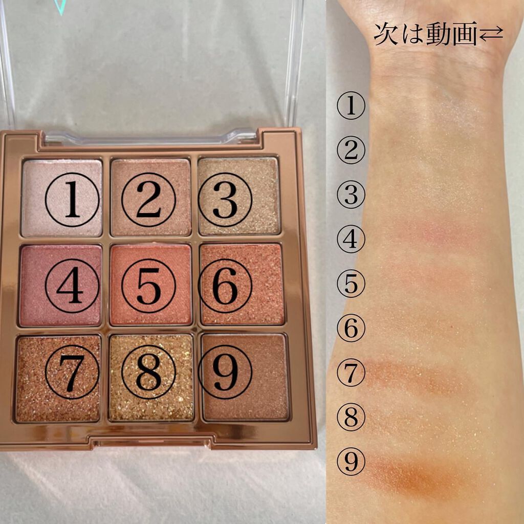 ワンピックアイシャドウパレット/APLIN/アイシャドウパレットを使ったクチコミ（3枚目）