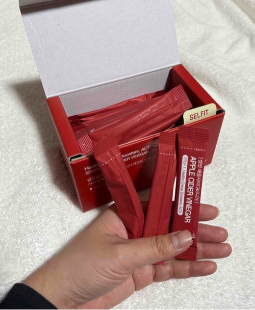 アップルサイダービネガー ダイエットデトックス血糖値ケアA.C.V/SELFIT /美容サプリメントを使ったクチコミ（1枚目）