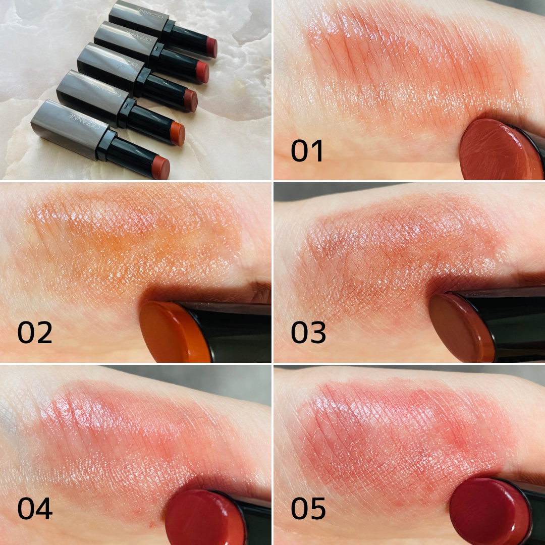 リップカラーシールド/CEZANNE/口紅を使ったクチコミ（3枚目）