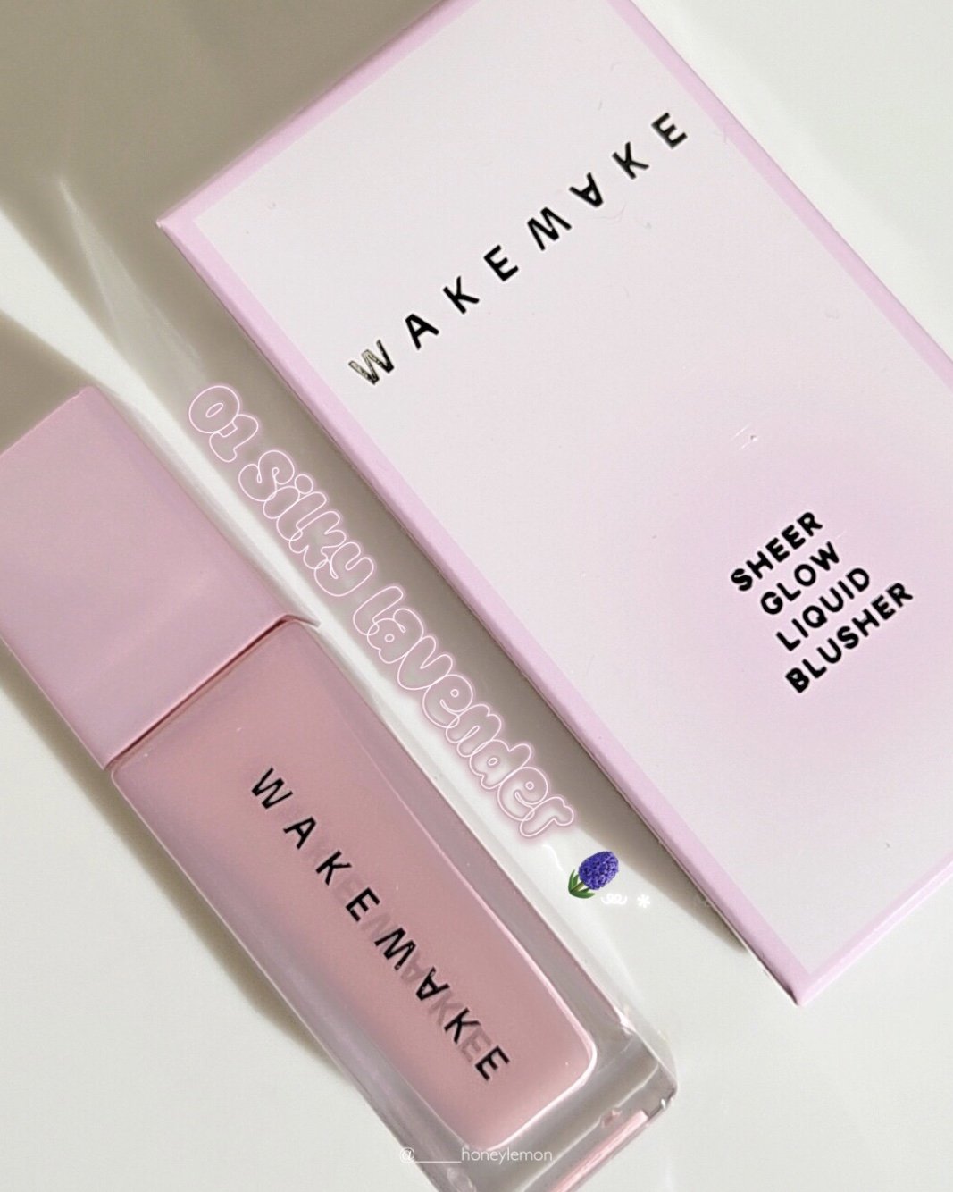 シアーグロウリキッドブラッシャー/wakemake/リキッドチークを使ったクチコミ（1枚目）