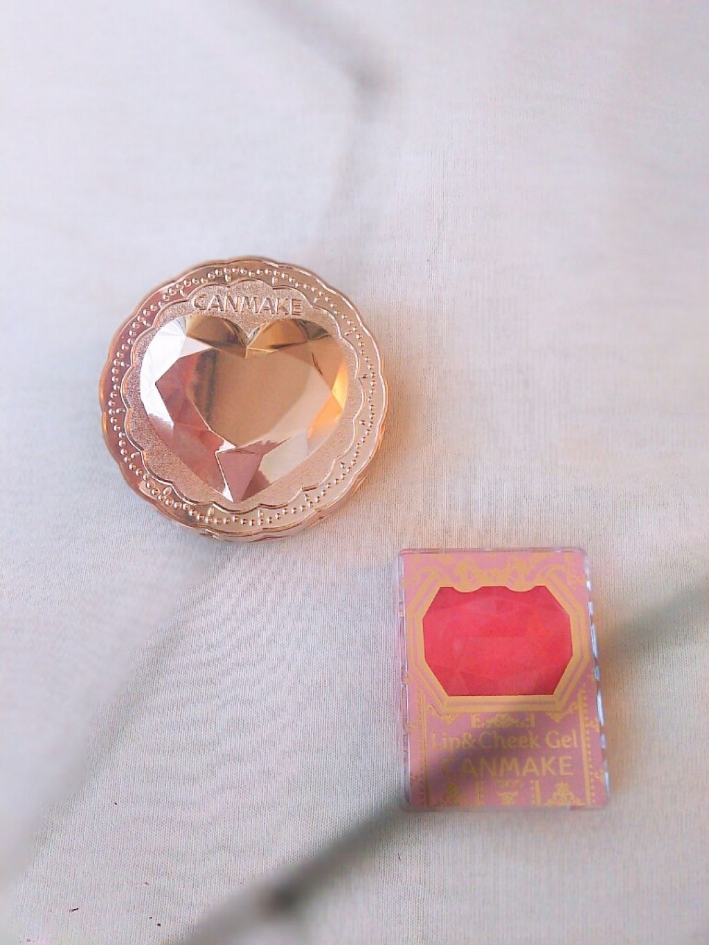 リップ&チーク ジェル/キャンメイク/ジェル・クリームチークを使ったクチコミ(1枚目)