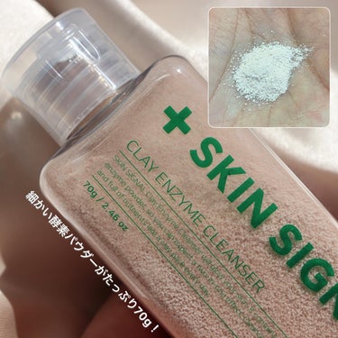 クレイ酵素クレンザー/SKIN SIGNAL/洗顔パウダーを使ったクチコミ（5枚目）