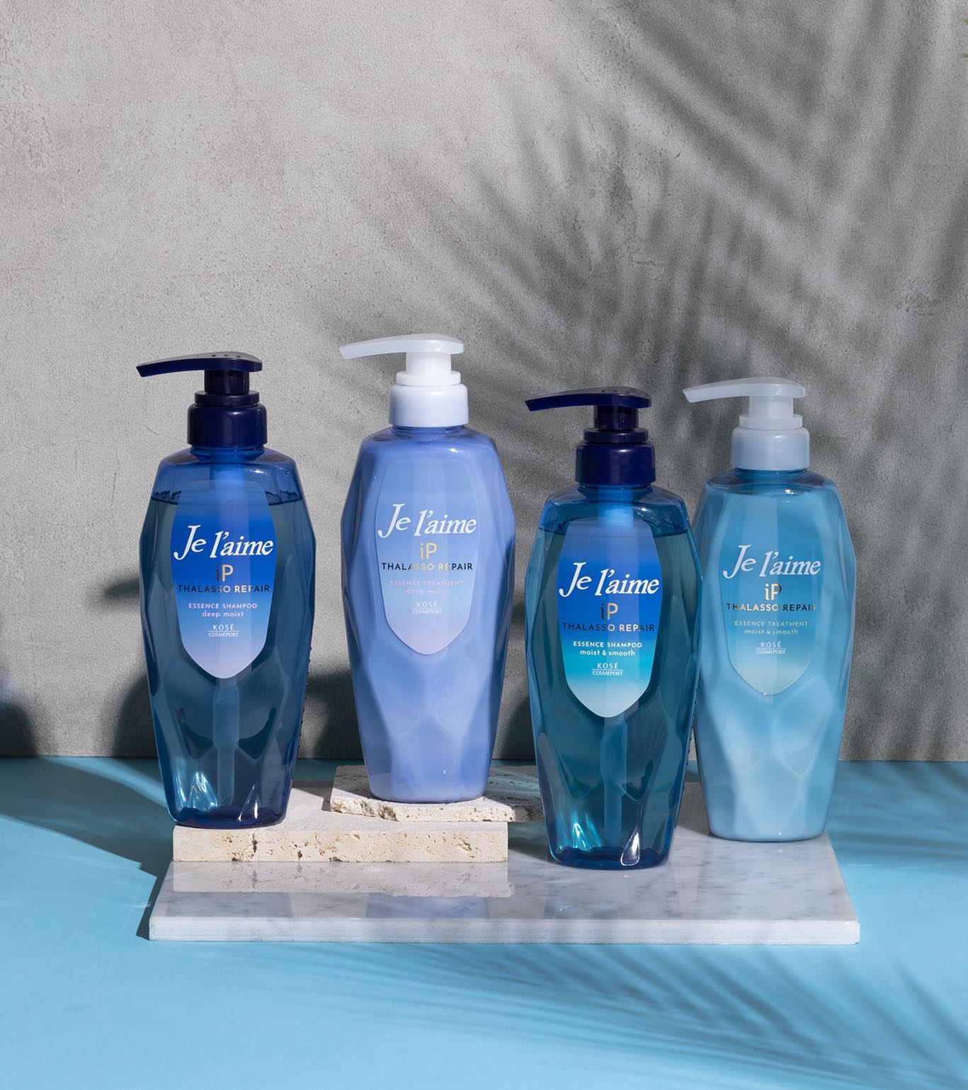 iP タラソリペア 補修美容液シャンプー/補修美容液トリートメント (ディープモイスト)/Je l'aime/市販シャンプーを使ったクチコミ（1枚目）