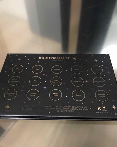 It’s a Princess Thing Shadow Palette/ColourPop/パウダーアイシャドウを使ったクチコミ（2枚目）