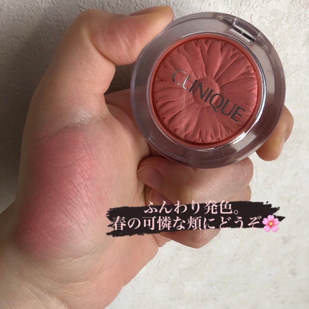 チーク ポップ/CLINIQUE/パウダーチークを使ったクチコミ(1枚目)
