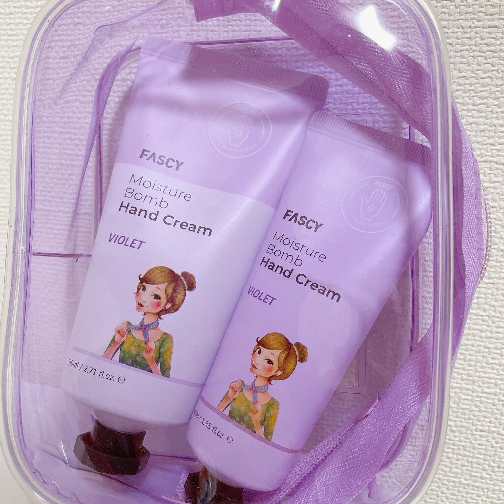 モイストボムハンドクリーム/FASCY(パーシー)/ハンドクリームを使ったクチコミ(3枚目)