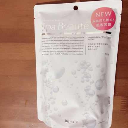 spa beaute/バスクリン/炭酸系入浴剤を使ったクチコミ(2枚目)
