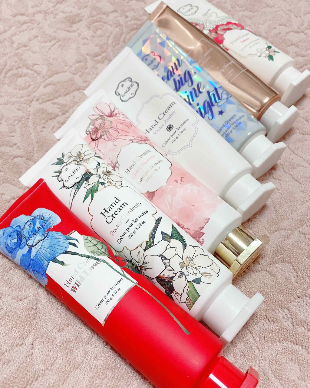 ハンドクリーム チェリーブロッサム/Laline/ハンドクリームを使ったクチコミ(1枚目)