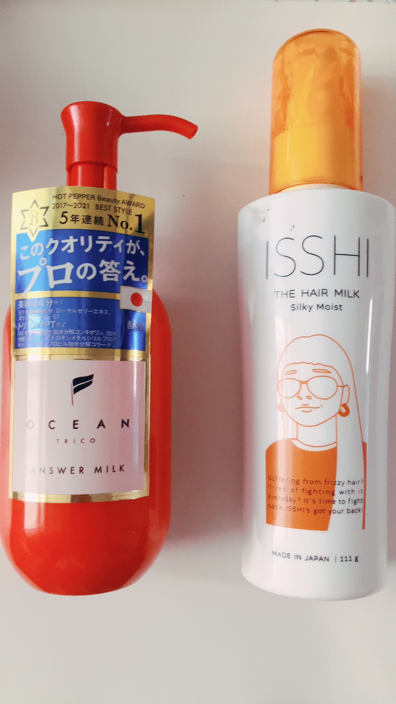 ISSHI・OCEAN TRICOのヘアケア・スタイリングを使った口コミ -【自分用