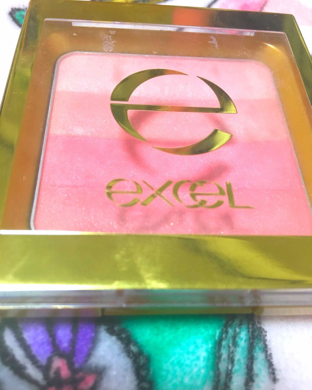 グラデーションチーク N/excel/パウダーチークを使ったクチコミ（1枚目）