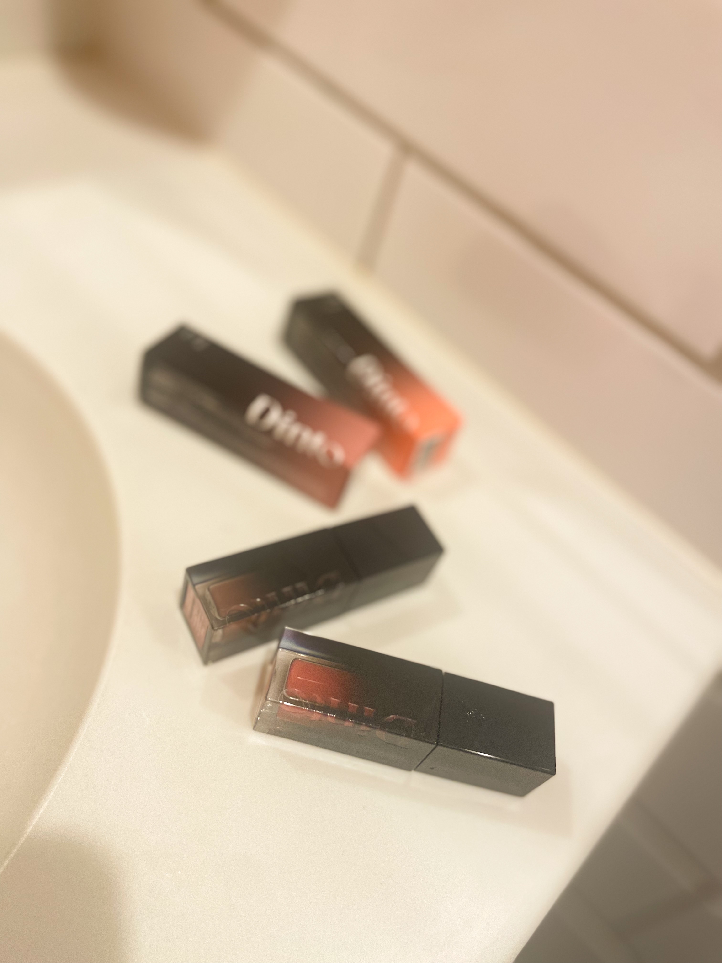 ブラーグロイリップティント/Dinto/リップティントを使ったクチコミ（2枚目）