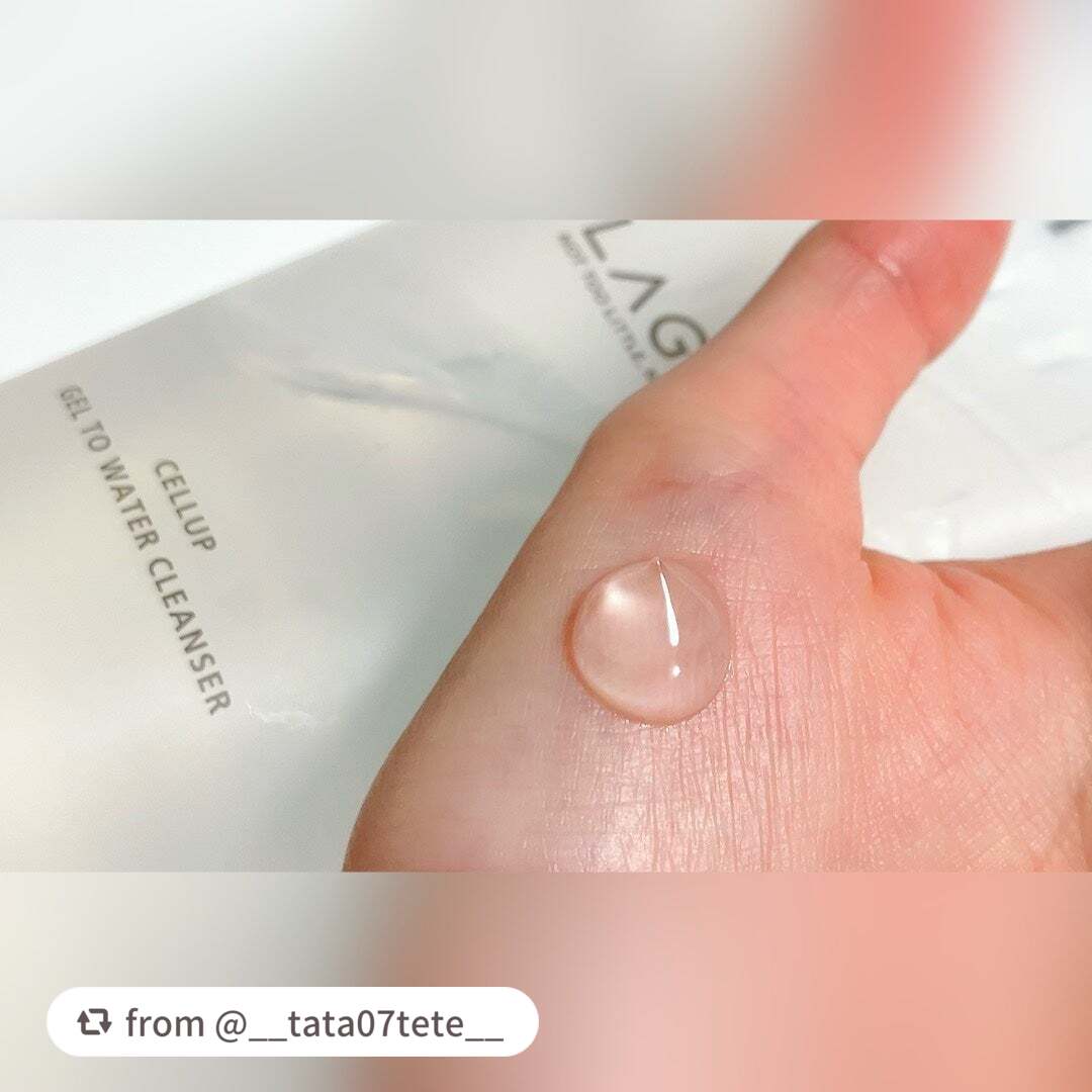 ラゴム ジェルトゥウォーター クレンザー(朝用洗顔)/LAGOM /その他洗顔料を使ったクチコミ(2枚目)