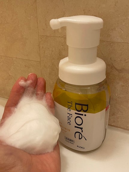 ビオレ ザフェイス 泡洗顔料 スムースクリア/ビオレ/泡洗顔を使ったクチコミ(5枚目)