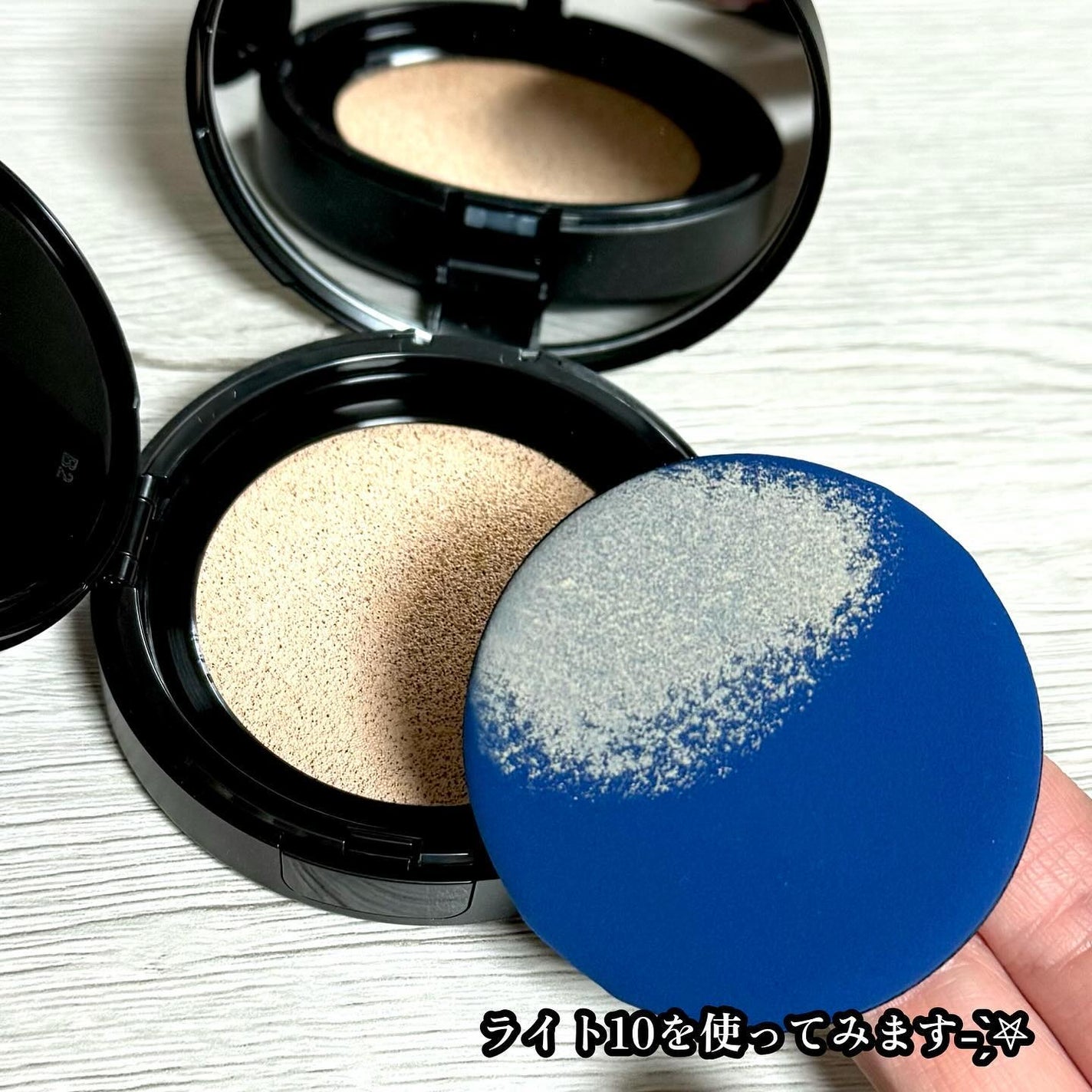 ベルベットジュエルクッション/BIVABOO/クッションファンデーションを使ったクチコミ(4枚目)