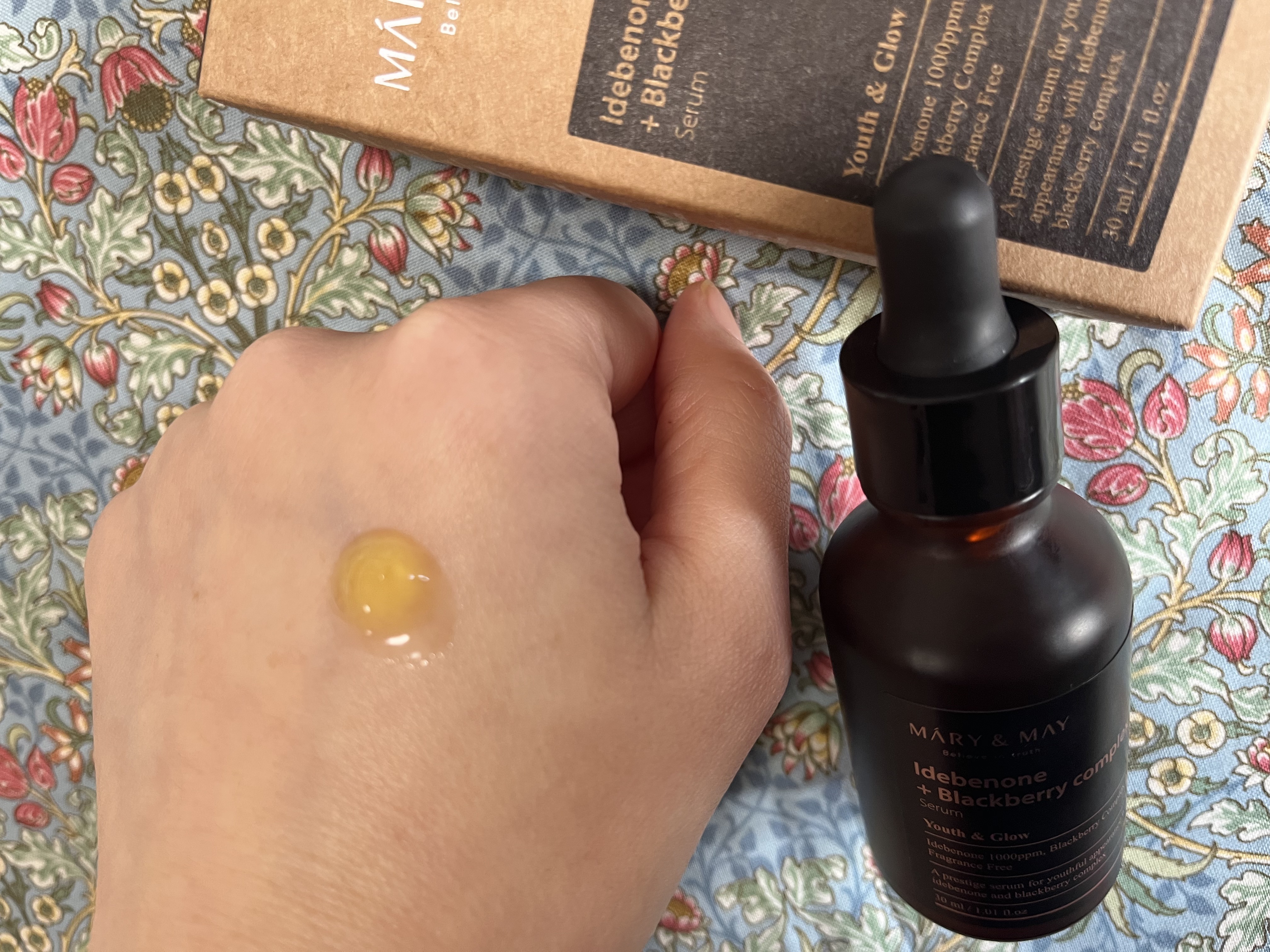 Idebenone＋Blackberry complex serum/MARY&MAY/美容液を使ったクチコミ（2枚目）